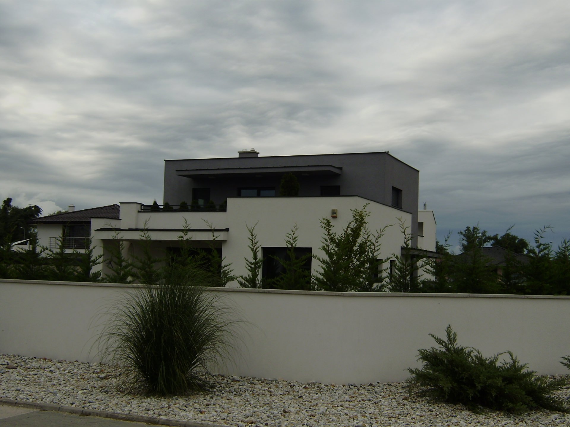 Győr  modern lakóház tervezése