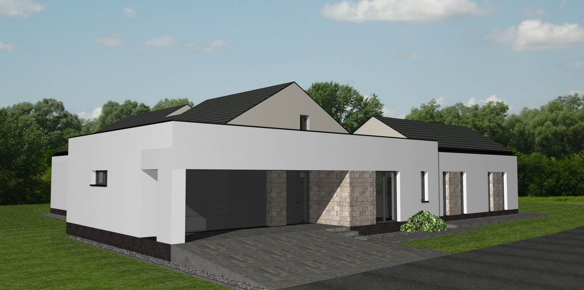Szada kertvárosi villa