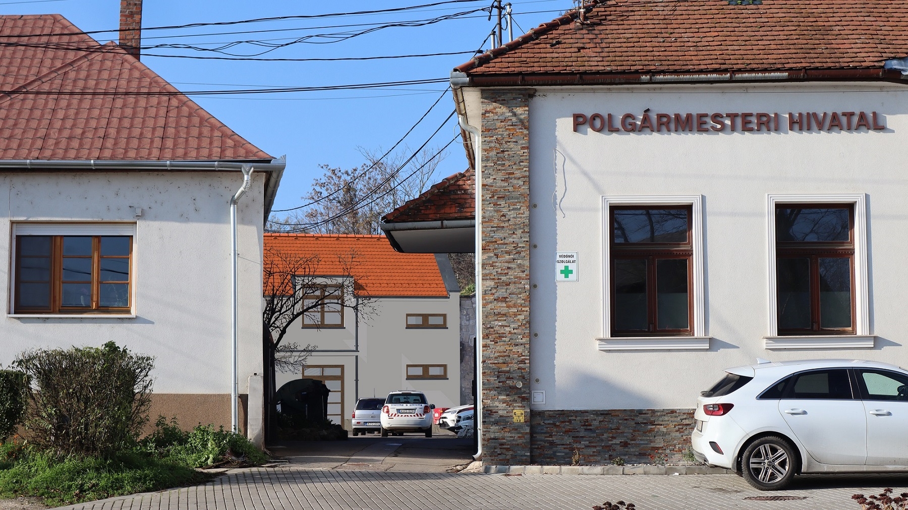Tök Polgármesteri hivatal bővítés