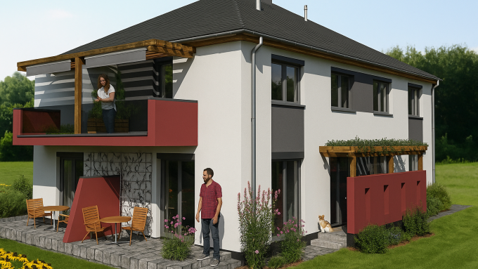 Herceghalom 4 lakásos társasház