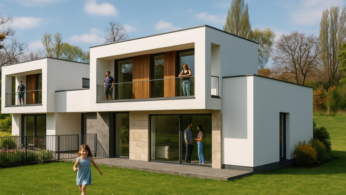 Zsámbéki ikerházak II.